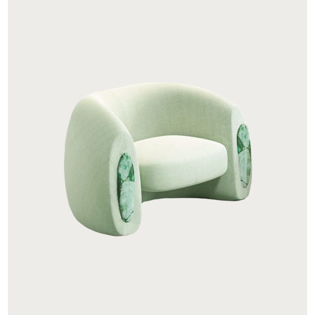 Stone Armchair by Alter Ego Studio For Sale - Image 4 of 9
