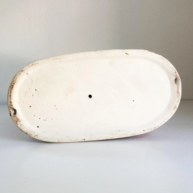 Ceramic 1930's English Countryside Cottage Recumbent Sleeping Lion Staffordshire Mold Figurine For Sale - Image 7 of 10