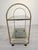 Metal Hollywood Regency Italian Mobile Brass Bar, 1970s For Sale - Image 7 of 16