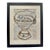 Mid 20th Century Original Mixed Media Newspaper Collage Classical Urn Still Life Framed For Sale