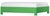 Bright Green Liam Standard Bed Twin Extra Long - Bright Green For Sale - Image 8 of 12