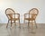 Brown Vintage Rattan and Bamboo Chairs, 1970s, Set of 2 For Sale - Image 8 of 8