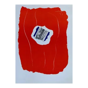 Robert Motherwell Original Lithograph Tricolor XXe Siecle 1973