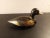 Vintage Carved Brass Duck Figurine For Sale In Dallas - Image 6 of 7