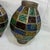 Mid-Century Modern Vintage C. 1970s Hanging Glass Lamp Shades - Pair For Sale - Image 3 of 5