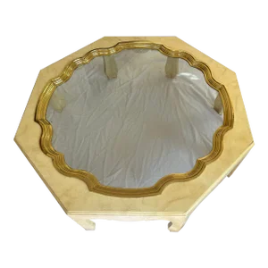 Mid 20th Century Vintage Baker Collection Octagonal Coffee Table