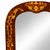 Venetian Inlaid Walnut Mirror with Rococo Marquetry from Bassanos Ebanistery, 1890s For Sale - Image 5 of 10