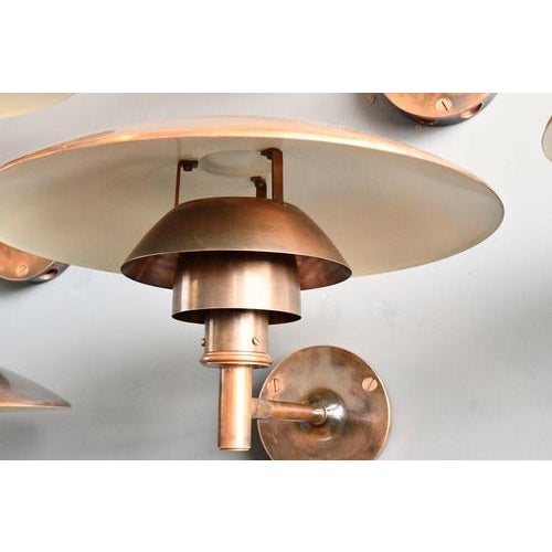 Metal Copper PH4/5 Wall Light by Poul Henningsen for Louis Poulsen, 1970s For Sale - Image 7 of 13