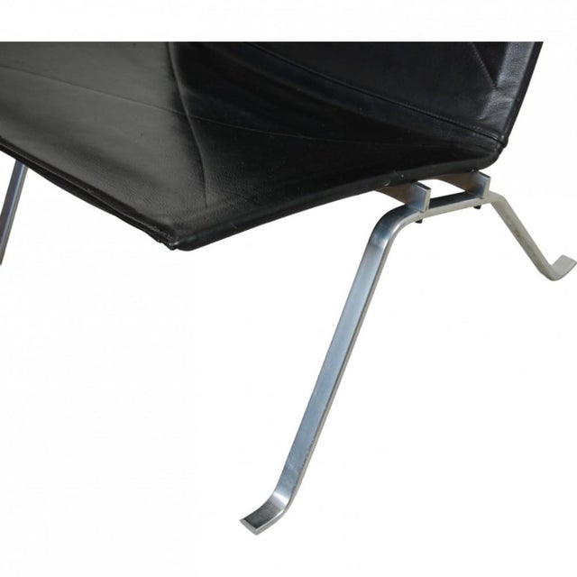 Pk22 Chair in Black Leather by Poul Kjærholm for Kold Christensen, 1970s For Sale - Image 15 of 18