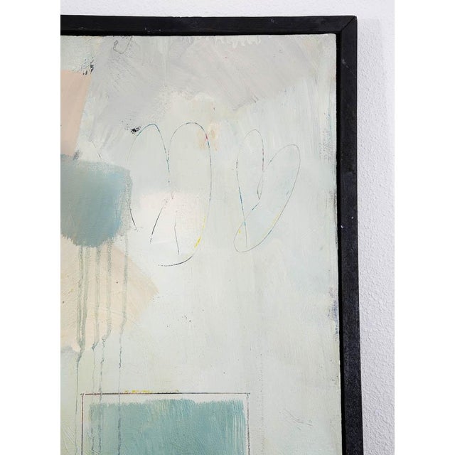 Mid Century Modern Painting Female Form Abstract Signed Large 35x51 Woman XL For Sale In Sacramento - Image 6 of 12