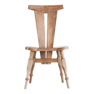 Matthew Izzo Home Scandinavian Wood, Nordic, Dining Chair For Sale