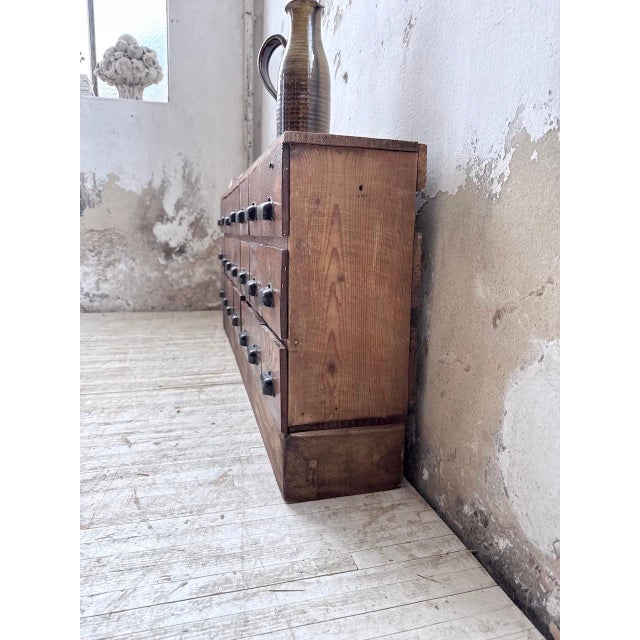 Oak Workshop Credenza, 1950 For Sale - Image 13 of 18