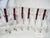 Vintage "12 Days of Christmas" Waterford Lead Crystal Glasses in Boxes + Charms - 12 pcs For Sale In New Orleans - Image 6 of 17