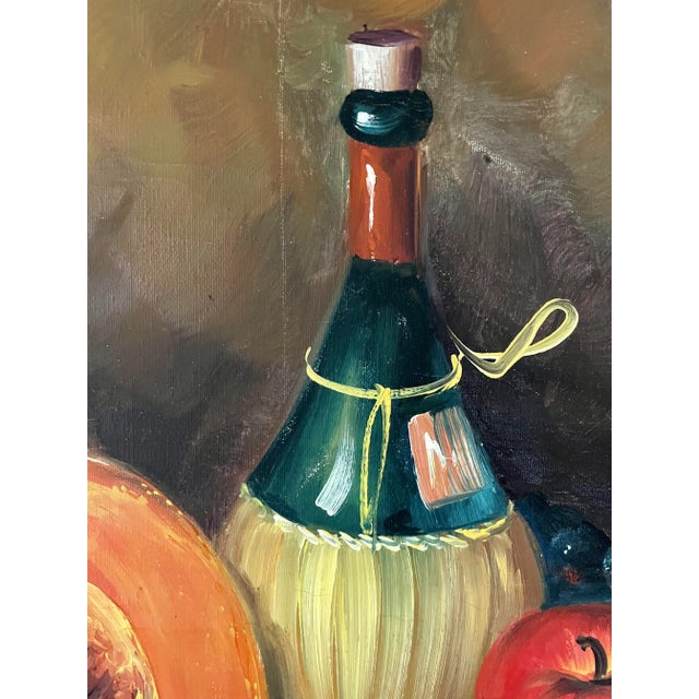 Mexican Early 20th Century Original Rustic Spanish Still- Tablescape Painting Signed Bryan For Sale - Image 3 of 10