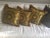 Italian Style Custom Made Gold and Black Pillows - Set of 3 For Sale - Image 10 of 13
