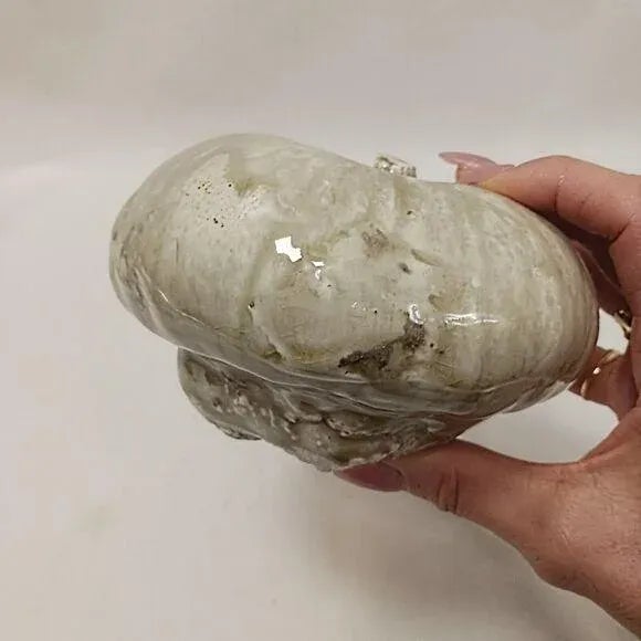 1990s Realistic Ceramic Gourd Ugly Pumpkin Art Glaze Kitsch Decor Thanksgiving Kitchen For Sale - Image 10 of 13