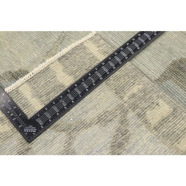 Early 21st Century Turkish Oushak Rug, 09'02 X 11'11 For Sale - Image 5 of 9