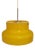 Yellow Bumling Pendant Lamp by Anders Pehrson for Ateljé Lyktan, 1970s For Sale