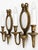 1930s Louis XVI Gilt Bronze Mirrored Model 16572 Wall Sconces by Lucien Gau, Paris, 1930s, Set of 2 For Sale - Image 5 of 8