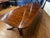 Georgian Style Multi-Banded Mahogany Dining Table by Leighton Hall - Showroom Sample For Sale - Image 16 of 18