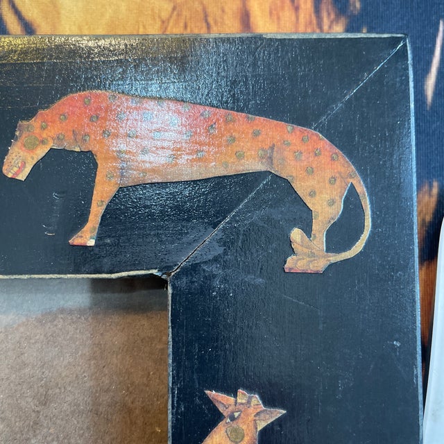 Abstract Vintage the Essex Collection, Usa Animals Picture Frame For Sale - Image 3 of 9