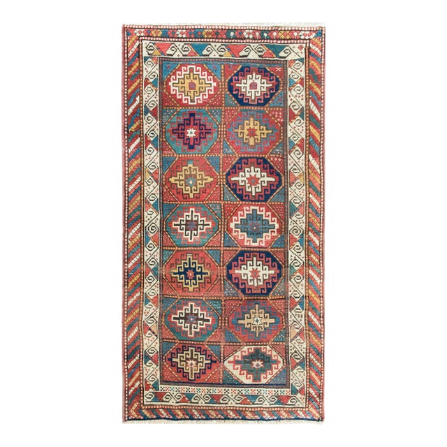Early 20th Century Persian Moghan Rug For Sale
