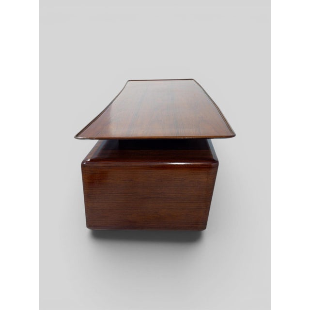Mid-Century Italian Executive Table Desk by Vittorio Dassi, 1950s For Sale - Image 10 of 18