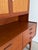 Mid-Century Danish Modern Teak Hutch With Woven Cane Doors For Sale In New York - Image 6 of 12