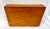 Brown Mid 20th Century Vintage Carved Wood Humidor Box For Sale - Image 8 of 12
