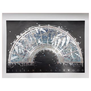 Original Poster by William Gatewood, USA, 1988 For Sale