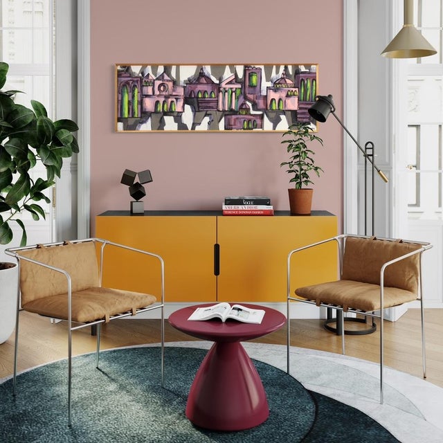 Italian Artist, Modern Composition, 1970, Mixed Media For Sale - Image 4 of 16