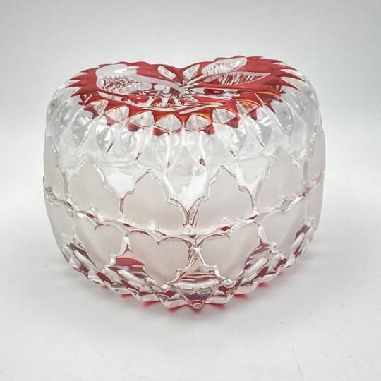 Hofbauer "The Byrdes" Collection (Ruby) is a retired line of West German 24% lead crystal, characterized by clear, heavily...