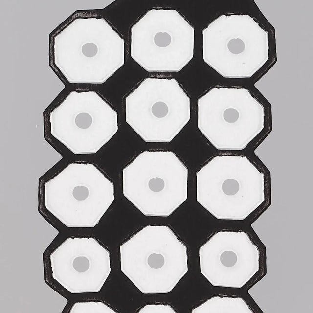 Schumacher Sample - Schumacher x Neisha Crosland Hollywood Grape Wallpaper in Aluminum For Sale - Image 4 of 5