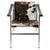 Vintage LC1 chair designed by Le Corbusier, Pierre Jeanneret, Charlotte Perriand, circa 1928. Base in chromed tubular...