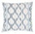 Schumacher x Mark D. Sikes Santa Monica Ikat 18" Pillow in Indigo For Sale