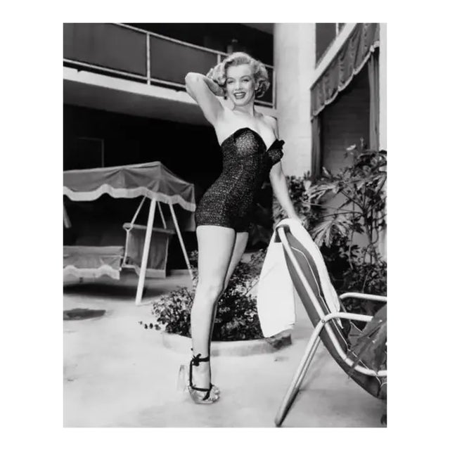 Marilyn Monroe Poolside Glamour 20" X 24" For Sale