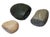 Dark Gray Small Vintage Stone Bud Vases, Set of 3 For Sale - Image 8 of 10