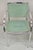 Late 20th Century Italian Modern Naos Italy Teal Blue Leather Chrome "Corset" Arm Chairs - A Pair For Sale In Philadelphia - Image 6 of 12
