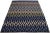 2010s Contemporary Black/Blue Hand-Woven Kilim Wool Rug - 9'4 X 12'3 For Sale - Image 5 of 8