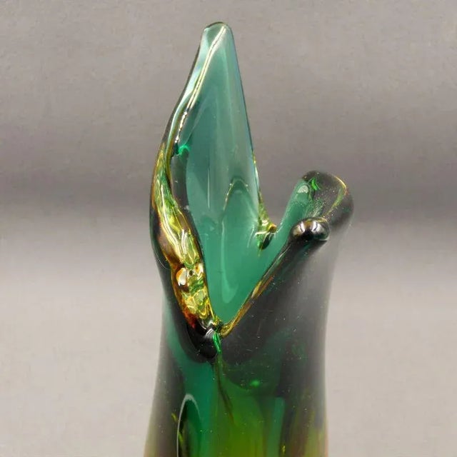 Sommerso Murano Glass Vase by Flavio Poli for Seguso, 1950s For Sale - Image 9 of 12