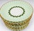 Mid-Century Modern 1940s Minton England "Cheviot Green" S503 Fine Bone China Estate Dinnerware Set, Service for 12+ — 77 Pieces, For Sale - Image 3 of 10