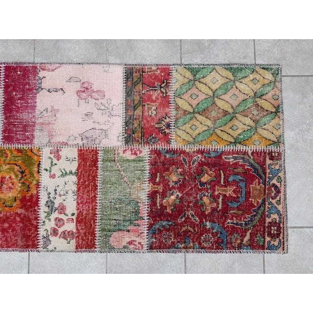 Vintage Anatolian Decorative Rug For Sale - Image 9 of 9