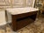 What a natural and organic sideboard or office credenza topped with an ALL natural coquina stone element. It has TWO ample...