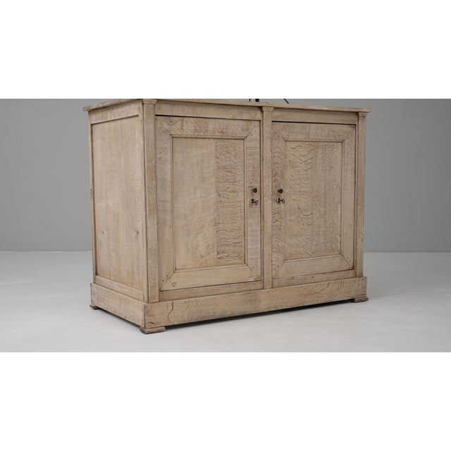 Brown 1900s French Oak Display Cabinet For Sale - Image 8 of 18