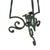 Antique Arts & Crafts Oscar Bach Style Wrought Iron & Marble Plant Stands C1920 For Sale - Image 11 of 11