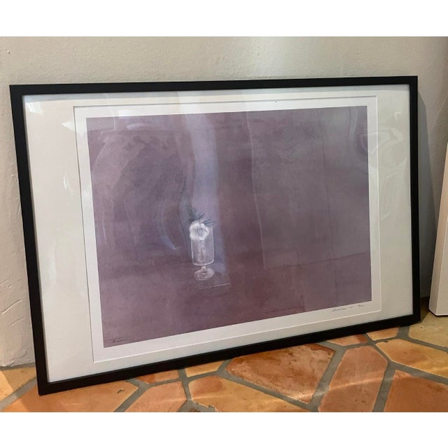 2000 - 2009 Notable 1977 Photo Lithograph by Artist Morris Graves, Signed, Numbered and Numbered, 26” X 33” For Sale - Image 5 of 7