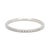 Modern 0.20ctw Diamond Tiffany & Co Eternity Band Ring, 18k White Gold, Ring Size 8.25 For Sale - Image 3 of 5