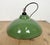 Industrial Green Enamel Pendant Light, 1970s For Sale - Image 9 of 16