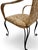 Late 20th Century French Bistro Style Wrought Iron & Maze-Woven Rattan Dining Suite, 5 Pc Set For Sale - Image 12 of 18