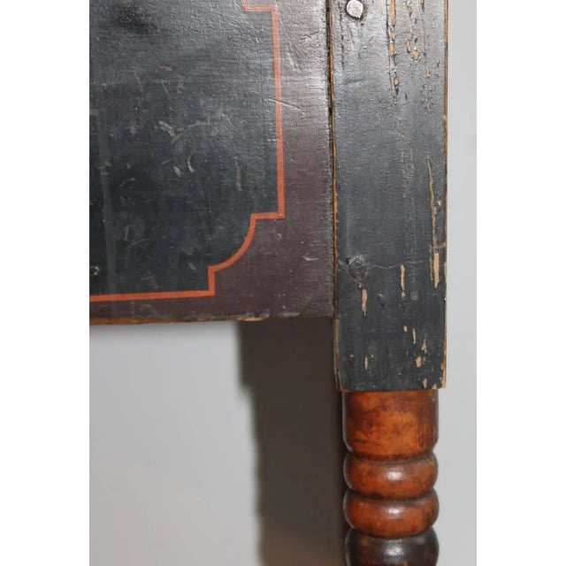 19th C Original Paint Decorated Lap Desk For Sale - Image 12 of 12